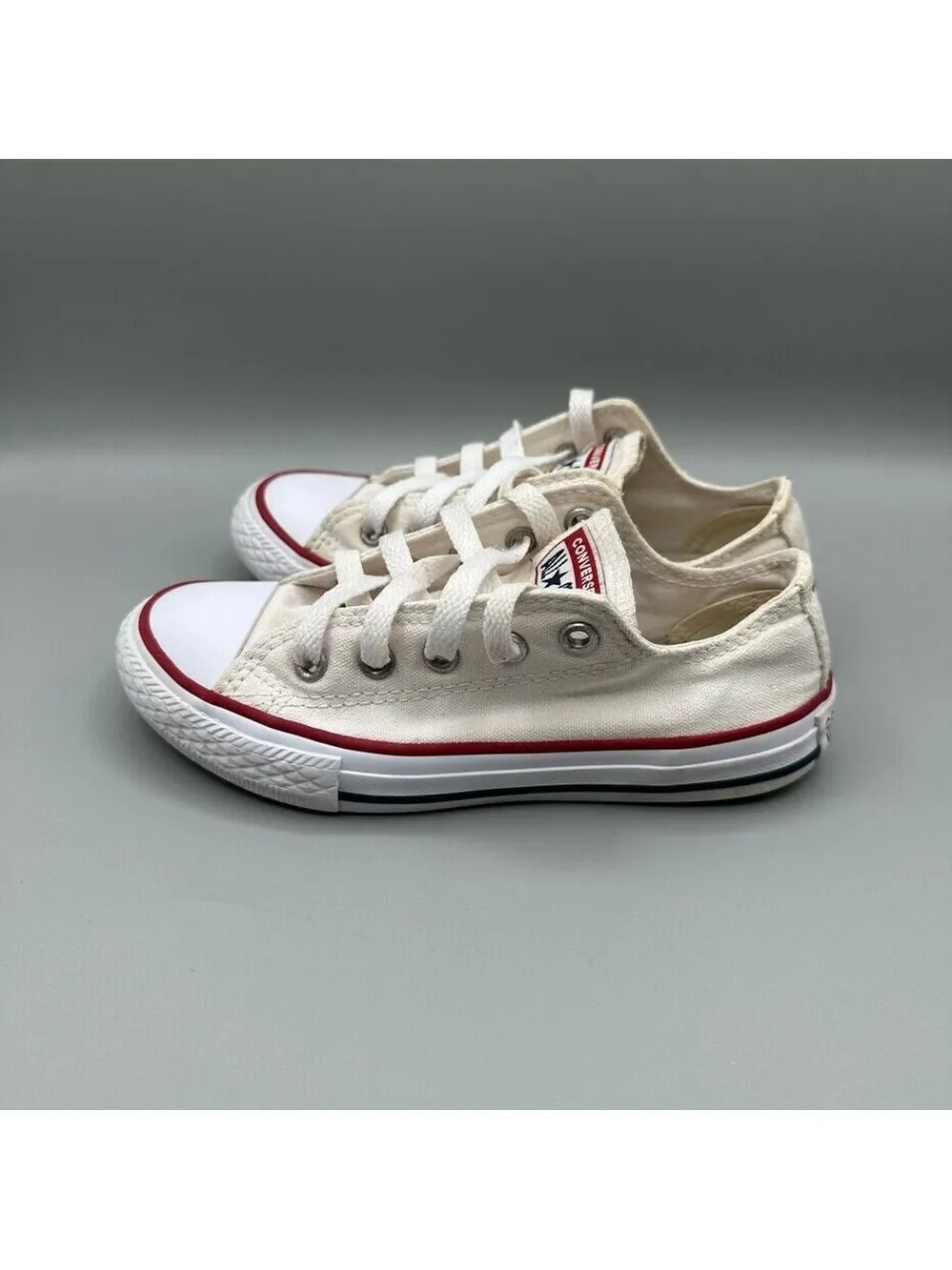 Converse Chuck Taylor All Star Low Optic Ox Unisex Kids Size 12 Sneakers